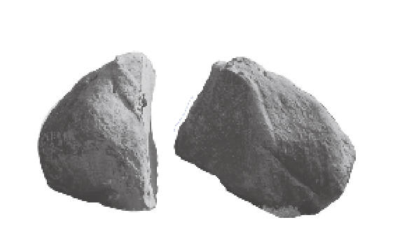 Two rocks